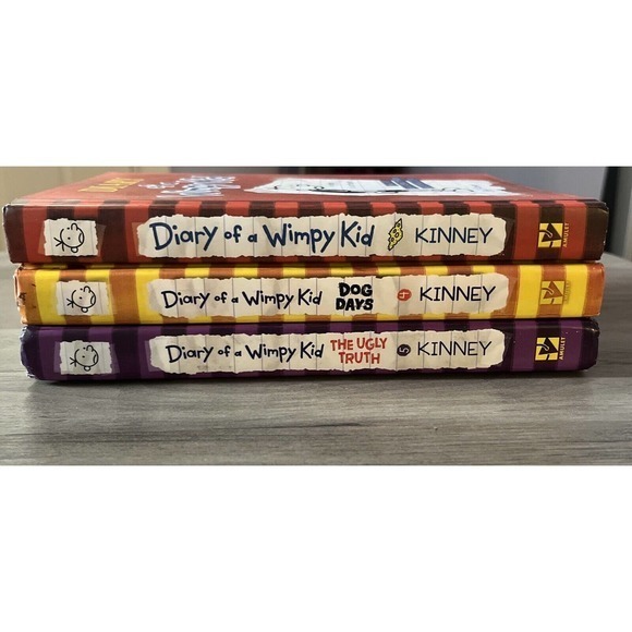 DIARY OF A WIMPY KID Lot of 3‎ hardcover - Picture 4 of 4